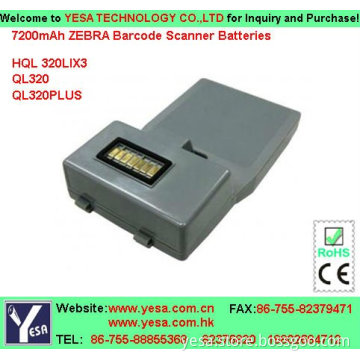 Battery for Zebra Barcode Scanner HQL320LIX3 QL320 QL320PLUS